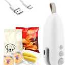 Mini Bag Sealer with Cutter and Magnet,Type-C Rechargeable