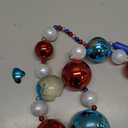 Windy City Novelties LED Light Up 44" Jumbo Bead Necklace with 3 Dynamic Light Modes for Festive Fun (Green/Gold)