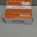 Blissland Shower Hose Extra Long 118 Inches Brushed Chrome Handheld Shower Head Hose with Brass Insert and Nut - Lightweight and Flexible