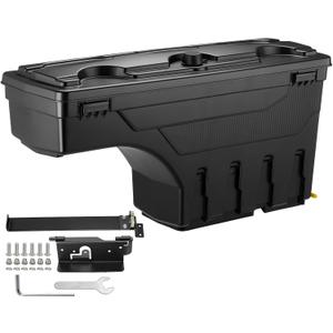 GEARLAST Truck Bed Storage Box With Password Lock For 2002-2018 Dodge Ram 1500 2500 3500 Lockable Storage Box for Truck, Passenger Side,30L (Without RamBox)