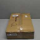 Corner Shelf Wall Mount, Floating Corner Shelves, Set of 4 Corner Wall Shelf Organizer,Rustic Wood Wall Storage Display Shelves forLiving Room Bedroom Bathroom Kitchen,Black