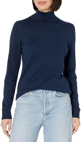 Amazon Essentials Women's Classic-Fit Lightweight Long-Sleeve Turtleneck Sweater XL