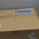 Storage Ottoman, Bamboo Footstool with Drawer, 3-in-1 Soft Ottoman with Storage, Multifunctional Footrest, Seat & Organizer for Living Room, Bedroom, Entryway Gift Set for Family