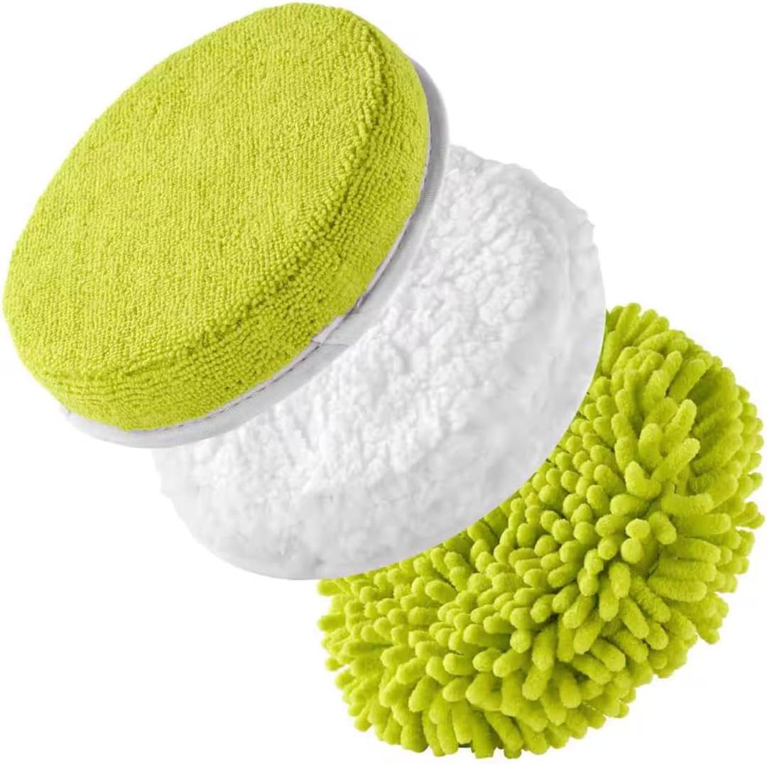 A95MFK Fits for RYOBI 6 in. 3-Piece Microfiber Cleaning Kit for P4500 and P4510 Scrubber Tools