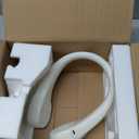 FrSara Neck Fan, Portable Personal Fan Strong Wind, 5200mAh, Air Volume,360 Cooling, No Hair Twisting, Air Volume On 2 Sides, Non-Slip, Quick Charge, Long Use Time, Birthday Gift for Women, Dad, Men (White)