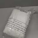 PlushDeluxe Premium Bamboo Mattress Protector  Queen Size, Waterproof, & Ultra Soft Breathable Noiseless Washable Bed Mattress Cover for Comfort & Protection - White