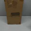 Raffle Drum, Thickened Metal Raffle Ticket Spinner Box with Sealing Tape, Silent Design Raffle Ticket Cage with Wooden Turning Handle & Stable Tripod Stand for Lottery Games, Raffle Balls