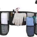 Tool Pouch, Waist Tools Bag Belt, Bottle Holster, Heavy Duty Working Tool Apron for Janitorial, Custodial, Housekeeping, Cleaning