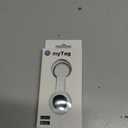 Case for AirTag 2nd Gen (2026) & 1st Gen, Silicone Holder Keychain Key Ring, Protective Cover for Apple for Air Tags, GPS Finder Accessories for Bags, Pets, Kids, Luggage, White