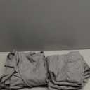 KKJIAF Ruffle Pillow Cases 26x26 Inches, Grey Square Ruffled Pillow Covers Set of 2, Microfiber Wrinkle Resistant Pillow Shams with Envelope Closure for Sofa Bed Living Room