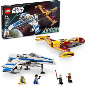 Lego Star Wars: Ahsoka New Republic E-Wing vs. Shin Hatis Starfighter 75364 Star Wars Playset Based on The Ahsoka TV Series, Show Inspired Building Toy for Ahsoka Fans Featuring 5 Star Wars Figures