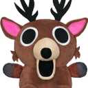99 Nights Plush, 9.8 Inch Brown 99 Nights Deer Stuffed Animal, a Fun Bedroom Decoration (Deer)