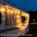 2 x USB & Battery Operated Fairy Moroccan String Lights for Home Bedroom Decor, 9.8ft 20 LED Decorative Metal Gold Globe Lanterns 8 Modes Diwali Decoration for Christmas Birthday Boho Party (Warm White)