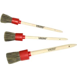 3 Pack Viking Prestige Multi-Purpose Detail Brushes