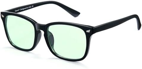 Cyxus Blue Light Glasses Men Women Reduce Eye Strain UV Blocking for Office Work Computer Screen 8082