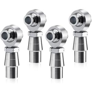 SPARKWHIZ 3/4 Heim Joint Rod End Kit, Left and Right Hand Thread Heim Joint Great for Steering and Suspension, Traction Bars, Steering Joints and Links Joints On Hot Rods (2 Set)