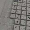 Chocfox-Fans Keycaps Low Profile PBT Keycaps for Kailh Chocolate Switch Mechanical Keyboard (Alpha Kit)