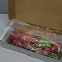 Yinder 48 Pcs Valentine's Day Glitter Poinsettia Artificial Flower with Twigs Christmas Tree Decorations Set for Wreath Table Centerpiece Xmas Wedding Holiday Party Decorations(Green and Red)