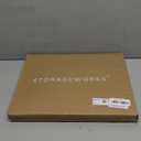 StorageWorks Hanging Closet Organizer, 3-Shelf Hanging Closet Shelves with Top Shelf, 15 "W x 12" D x 31" H, Extra-Large Space, Ivory White