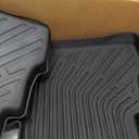 Powerty Floor Mats for Mazda CX-5 2017-2025, All Weather TPE Custom Cargo Liner Seat Back Covers Protectors Replacement for Mazda CX-5 Accessories (Floor Mats+Backrest Mat+Trunk Mat)
