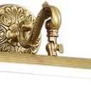 Aiwen LED Vanity Light Fixture 9W 22.04 inch Bath Vanity Lights with PC Lamp Shade Retro Artwork Picture Lighs Wall Sconces for Dressing Bathroom Lighting 3 Color Temperature