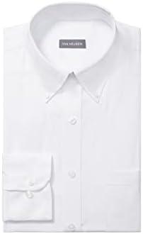 Van Heusen Men's Pinpoint Solid Shirt M