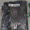 Svepndic 46 x 26 Fireplace Hearth Mat Fire Resistant Half Round Fireproof Fireplace Mat Black Fire Retardant Pad Fireplace,Protect Floors Patio from Sparks Embers