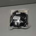 Leadtex Women's 1920s Fringed Flapper Costume with Feather Headband,Beaded Necklace (12-14, Black)