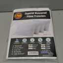 Niagara 4 Pack Waterproof Pillow Protectors Standard 20x26 Inches Smooth Zipper Premium Encasement Covers Quiet Cases Set White