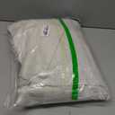 NICETOWN Semi Sheer Linen Curtains 95 inch Length 2 Panels, Grommet Open Linen Weave Vertical Curtain Drapes Privacy with Light Filtering for Bedroom/Living Room, Burlap, W52 x L95