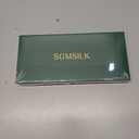 100% Mulberry Silk Sleep Mask for Unisex, 22 Momme 3D Silk Contoured Eye Mask, Breathable Light Blocking Blindfold with Adjustable Strap, Blackout Eye Cover for Travel, Black