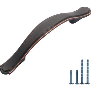 AOOTOCH 10 Pack Oil Rubbed Bronze Kitchen Cabinet Handles Cabinet Pulls 3 inch Hole Center Cabinet Hardware Drawer Handles for Cabinet Dresser and Cupboard AT2792ORB