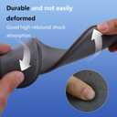 Ronsan Memory Foam Insoles for Women - Comfort Replacement Shoe Inserts for Running Shoes, Sneaker, Work Boot, Hiking Shoes, Cushioned Shock Absorbin Shoe Insoles, Gray US 6.5