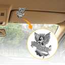 Guardian Angel Car Visor Clip, St. Christopher Medal for Car, Car Accessories Safety Gifts for New Drivers Teens Boys Parent Family Friends, New Car Gifts (Guardian Angle-1)