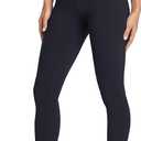 Women's High Rise Leggings Full-Length Yoga Pants with Tummy Control Seamless Waistband, XS