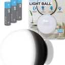 Bright Basics Ultra Bright LED Vanity Light Portable Wireless Ball Lamp Mirror Lights
