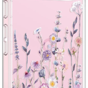 Case for Pixel 9 Case Clear with Design Soft TPU Shock Absorption Slim Embossed Pattern Protective Back Cover (Flower Bouquet)