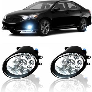 LED Fog Light For Toyota Camry SE 2012 2013 2014 Front Bumper Lamps Left Right Fog Light Assemblies,6000k White, Pack of 2