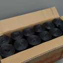 50-55 Gallon Black Trash Bags 120 Count - 40''x50'' Extra Large 50+ Gallon Garbage Bags,Unscented Strong Huge Can Liners for Construction Industrial Yard Outdoor Commercial