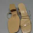 DREAM PAIRS Women's Strappy Heels Block Open Toe Low Heel Chunky Mules Sandals Dress Shoes, Size 7.5