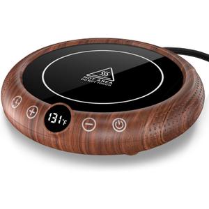 Mug Warmer, 36W Coffee Cup Warmer for Desk with Temperature Display 8-Temp Settings Controlled Heating Coffee Candle Warmer Plate for Beverage Gifts Accessories for Women Men