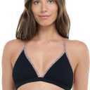 Skye Women's Standard Jayme Fixed Triangle Bikini Top Swimsuit (M)