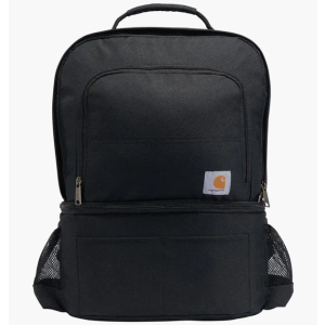 Carhartt Insulated 24 Can Two Compartment Cooler Backpack, Fully-Insulated Base, Durable Water-Resistant for Camping, Beach & Travel