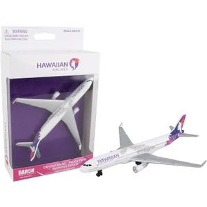 Daron Hawaiian Airlines Single Plane , White