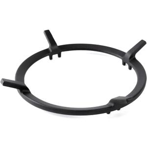 Wok Ring, Wok Support Ring Gas Stove Parts Compatible with GE Stove Cast Iron Burner Grate Stand W10216179 Whirlpool Kitchenaid Samsung Bosch Jenn Air Kitchen 7 Inch Stove Accessories