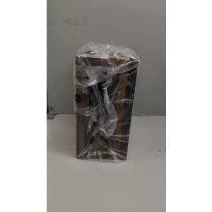 Rpzloila Flush Mount Ceiling Light Fixture for Kitchen Hallway, 2Light Close to Ceiling Light with Black Metal and Wood Design, Rustic Farmhouse Ceiling (Bulb not Included)