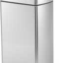 simplehuman 40 Liter/ 10.6 Gallon Slim Touch-Bar Kitchen Trash Can, Brushed Stainless Steel