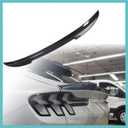 AOSKonology Rear Spoiler Trunk Spoiler Wing Compatible with Mustang Mach E 2026 2025 2024 2023 2022 2021 Exterior Accessories (V2 Carbon Fiber)