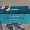 Homedics Bubble Mate Foot Spa, Toe Touch Controlled Foot Bath with Invigorating Bubbles and Splash Proof, Raised Massage Nodes and Removable Pumice Stone