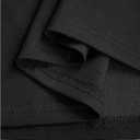 Verdusa Women's Lemon Print Summer Goth Short Sleeve Crop Top Crew Neck Graphic Tee (Black, L)